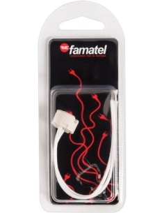 PORTALAMPARAS ELEC 60X147X30 HALOG GU5.3/6.35 CERAM BL FAMAT
