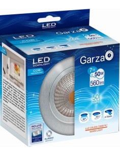 TUBO LED GZ LED EMP.COB 7W 60º 560LM 30K ALUMINIO