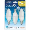 LAMPARA GZ LED VELA 5W E14 190º 400LM 30K BL.2+1