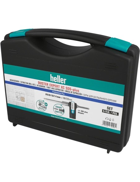 JUEGO BROCAS SUCCION DUSTER EXPERT XC DIAMETRO 4-6-8-14 MM L100-220MM INCL ADAPT