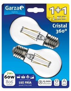 LAMPARA GZ LED STD FIL 7W 806LM 5000K 1+1