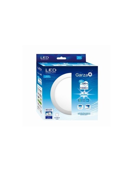 TUBO LED GZ LED DOW.CIRC DIAMT225 18W 1530LM 40K BLANCO