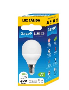 LAMPARA 4U LED ESF.5W E14 250º 400LM 30K CAJA