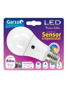 LAMPARA GZ LED STD CREP 9.5W E27 240º 806LM 40KBL