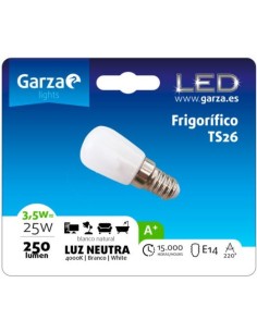 LAMPARA LED.FRIGO TS26 15W E14 90LM CAJA