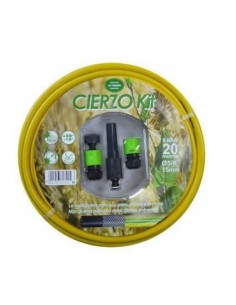 KIT ROLLO MANGUERA CIERZO 19MM X 20MT CON ACCESORIOS