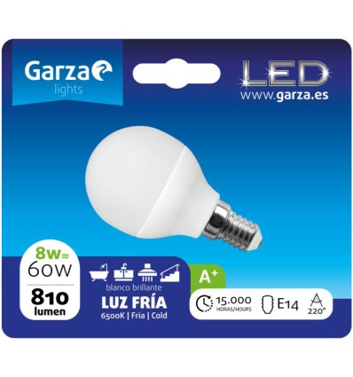 LAMPARA LED ESF 7W E14 160º640LM 50K BL