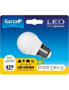 GZ LED ESF. 5.5W E27 220º 470LM 30K BL