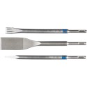 SDS PLUS JUEGO DE CINCELES 3 PIEZAS 250 MM