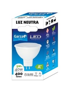 LAMPARA LED GU 5.3 12V 5W 110º 4000LM 4000K