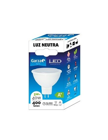 LAMPARA LED GU 5.3 12V 5W 110º 4000LM 4000K