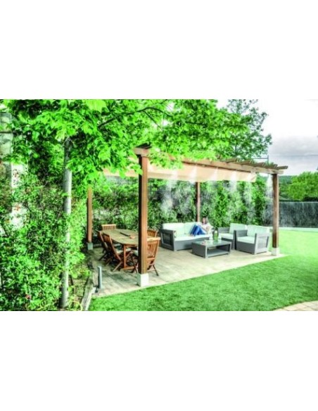 NEBULIZADOR EXTERIORES ELECT 35M2/40BAR 24V 6 DIF+10MT TUBO