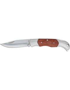 CUCHILLAO TRABAJO MADERA CON FUNDA DE CUERO 175MM