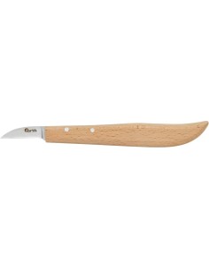 CUCHILLAO DESBARBAR- DESBARBADOR CON MANGO MADERA 140MM