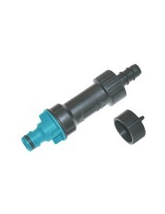 CONECTOR RIEGO 16-4MM NATUUR NEG/VER NT104473