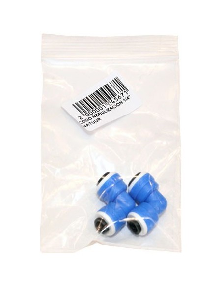 CODO NEBULIZ. 1/4'' NATUUR POLIET AZ NT104567