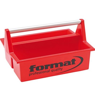 CAJA DE HERRAMIENTAS 395X295X215MM ROJO