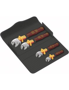 JUEGO. LLAVE DE BOCA JOKER AUTOAJUSTABLE VDE 4 UNIDADES 7-19MM