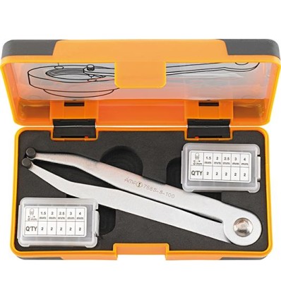 JUEGO LLAVE DE ESPIGAS AJUSTABLE 8-100MM AMF