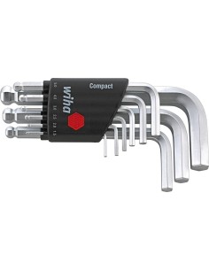 JUEGO LLAVES ALLEN CON PUNTA ESFERICA 1.5-10X MM 9 PIEZAS