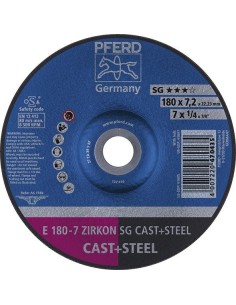 DISCO DESBASTE ACODADO ZA30S SG 178X7.2MM