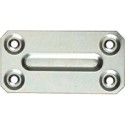 PLACA RECTANGULAR 70X35MM ZN