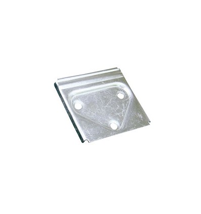 PLACA COLGADOR 50X50MM ZN