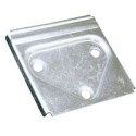 PLACA COLGADOR 50X50MM ZN
