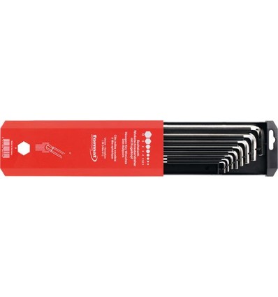 JUEGO LLAVES ALLEN CON PUNTA ESFERICA 2-10X MM