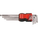 JUEGO LLAVES ALLEN CON PUNTA ESFERICA 1.5-10X MM
