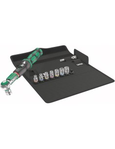 JUEGO LLAVE DINAMOMETRICA SAFE-TORQUE 10 PIEZAS 2-12NM 1-4 PULGADAS