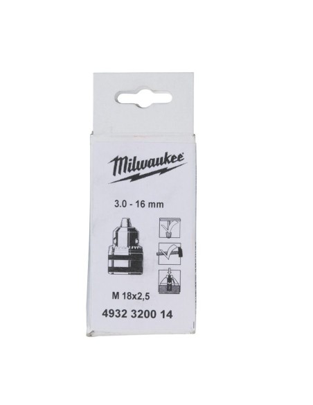 PORTABROCAS LLAVE 3.0-16MM M18 X2.5 (LLAVE TIPO C)