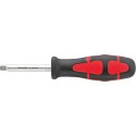 MANGO INSERTABLE CON MANGO 2 COMPONENTES CUADRADO 1/4 PULGADAS 145MM