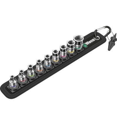 JUEGO VASO LLAVE DE VASO CON FUNCION RETENCION 1/4 PULGADAS 10 PIEZAS