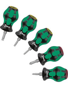 JUEGO DESTORNILLADOR STUBBY DE 5 PIEZAS. PLANO PH