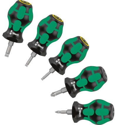 JUEGO DESTORNILLADOR STUBBY DE 5 PIEZAS. PLANO PZ