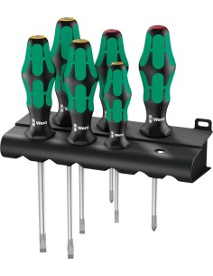 JUEGO DESTORNILLADORES PLANO-PH 6 PIEZAS