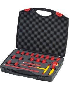 JUEGO LLAVES DE VASO 3/8 PULGADAS VDE 20 PIEZAS EN MALETIN