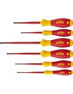 JUEGO DESTORNILLADORES VDE SLIM PLANO PZ 6 PIEZAS.
