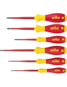 JUEGO DESTORNILLADORES VDE SLIM PLANO PH PZ-S 6 PIEZAS.