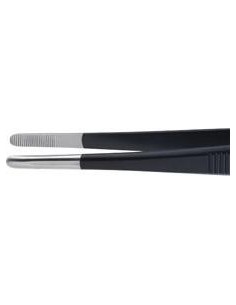 PINZA ESD REDONDA 145MM 3.5MM NEGRO