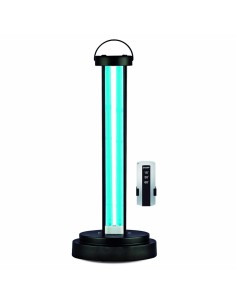 LAMPARA DESINFECCION ULTRAVIOLETA 38W-40M2 UVC CON MANDO ALU