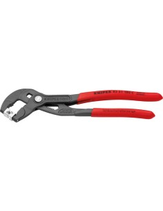 TENAZAS ABRAZADERA PARA ABRAZADERA TUBO FLEXIBLE TIPO CLIC MANGO PLASTICO 180MM