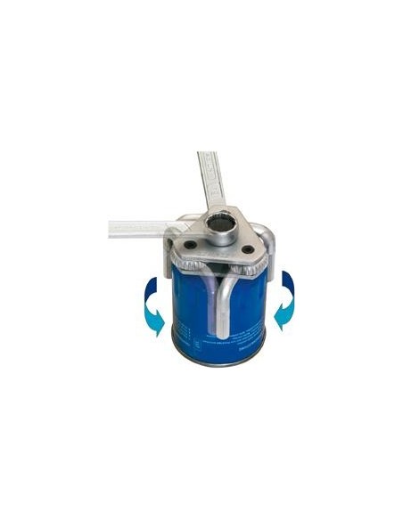 LLAVE FILTRO ACEITE 3 BRAZOS ACTUADOR 3/8 PULGADAS - E-C 19MM 65-120MM