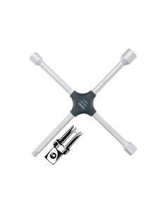 LLAVE EN CRUZ PARA TURISMOS HEXAGONAL 17X19X22MMXDIN 3120 1/2 PULGADAS EXTERIOR
