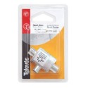REPARTIDOR ANTENA COAXIAL 1 MACHO 2 HEMBRAS 9,5MM TELEVES
