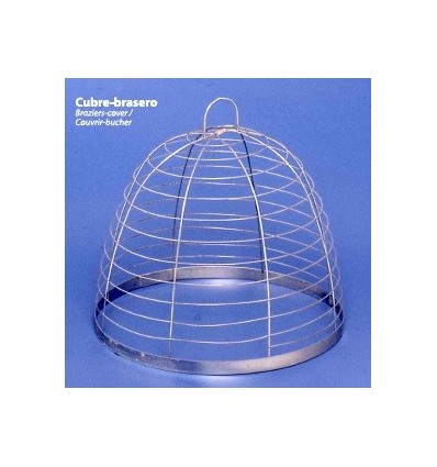 CUBRE-BRASERO OVALADO 30CM MET WAMJA