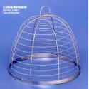 CUBRE-BRASERO OVALADO 30CM MET WAMJA