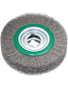CEPILLO CIRCULARULAR INOXIDABLE 250X60MM METAL ONDULADO 0.35MM