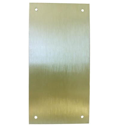 PLACA CIEGA 60X80MM M-51/6080C LATON MATE